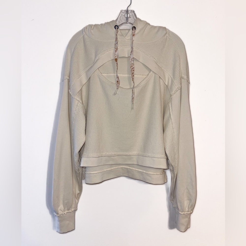 Anthro heart open sweater